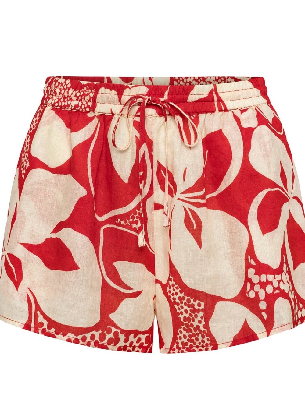 🔘l*space “Rio” Shorts in “hibiscus bloom”